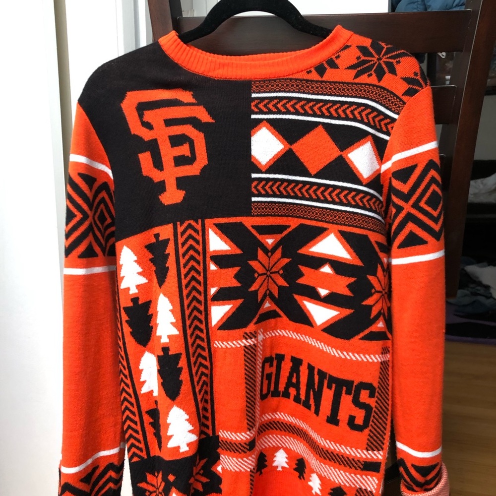 Limited edition SF Giants Christmas sweater